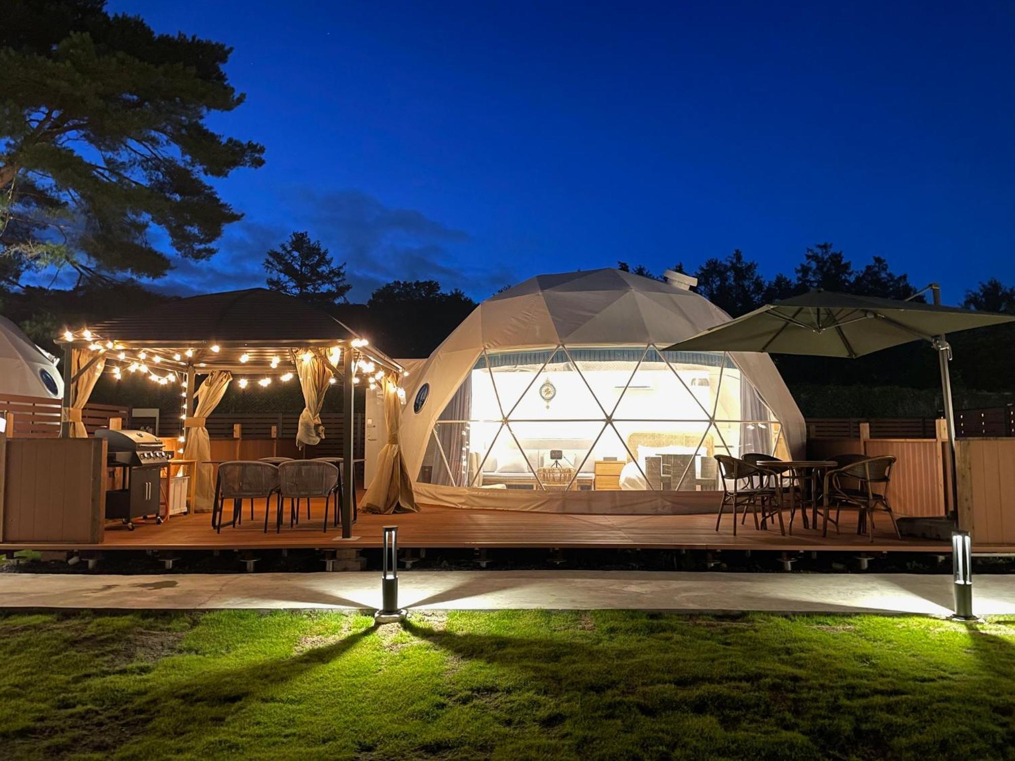 Gramercy Village 山中湖 Glamping &Sauna Яманакако Екстер'єр фото