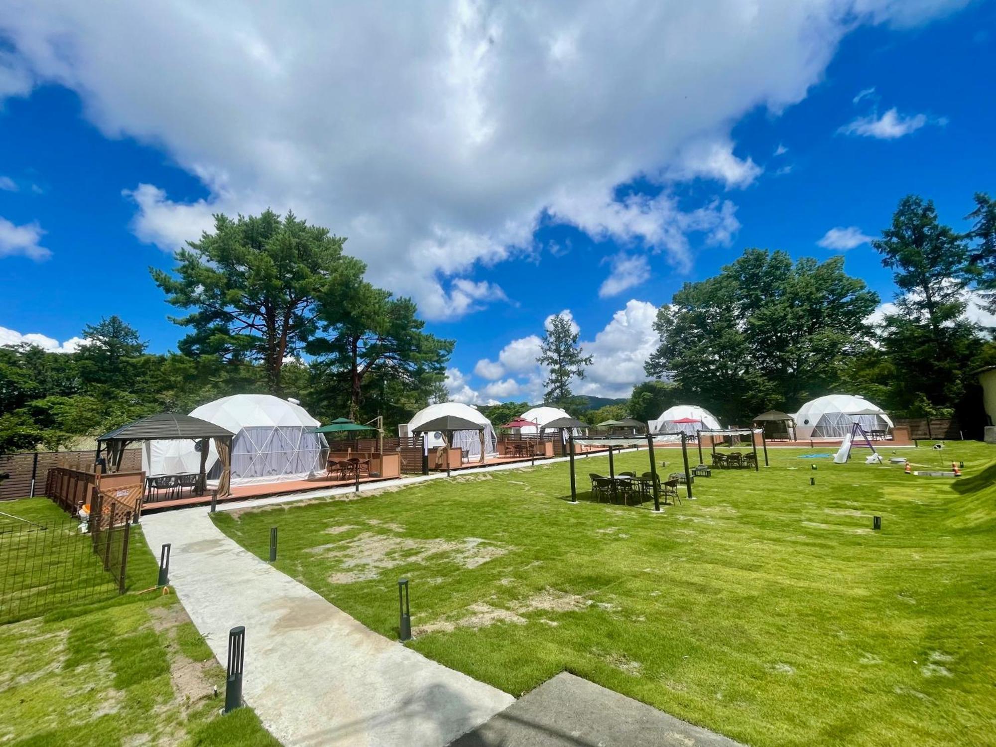 Gramercy Village 山中湖 Glamping &Sauna Яманакако Екстер'єр фото