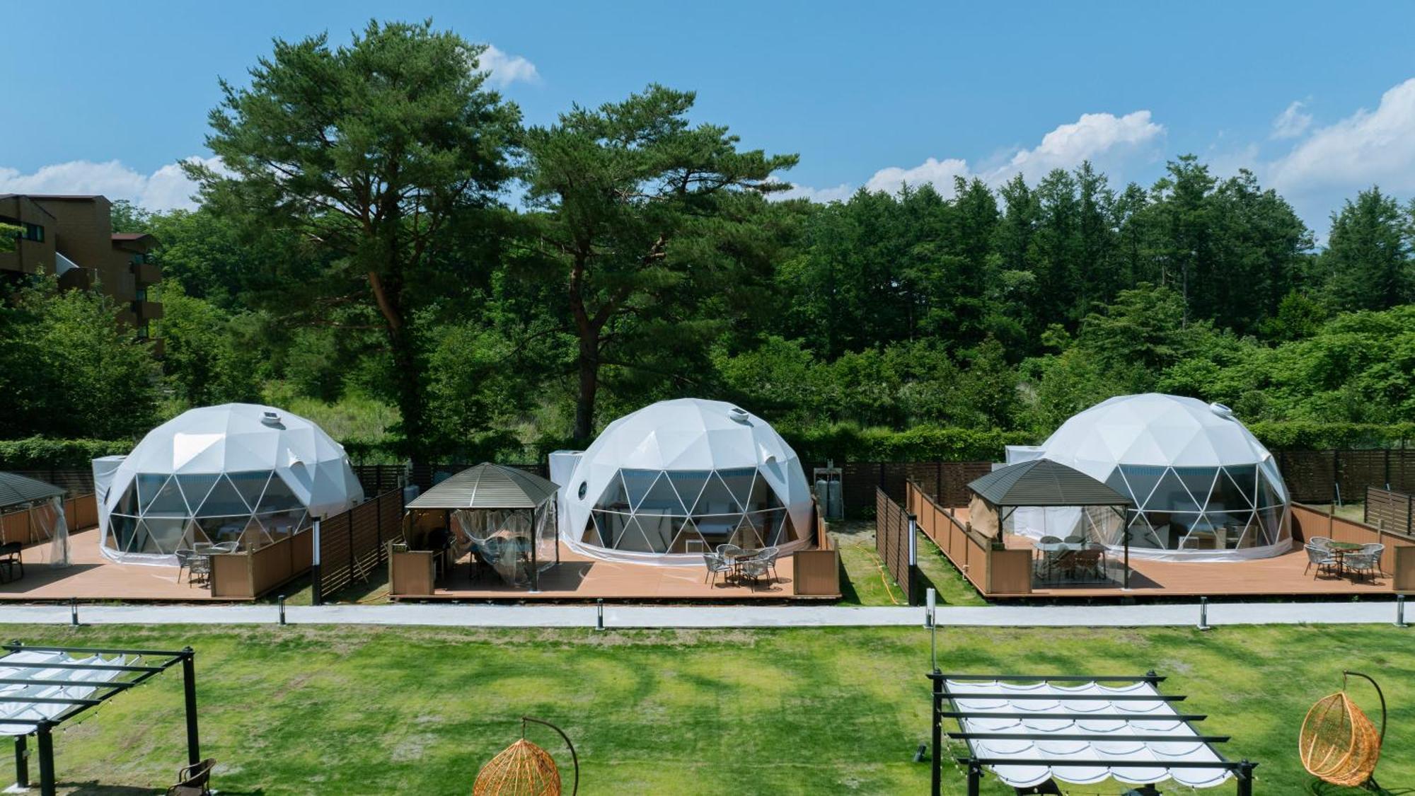 Gramercy Village 山中湖 Glamping &Sauna Яманакако Екстер'єр фото
