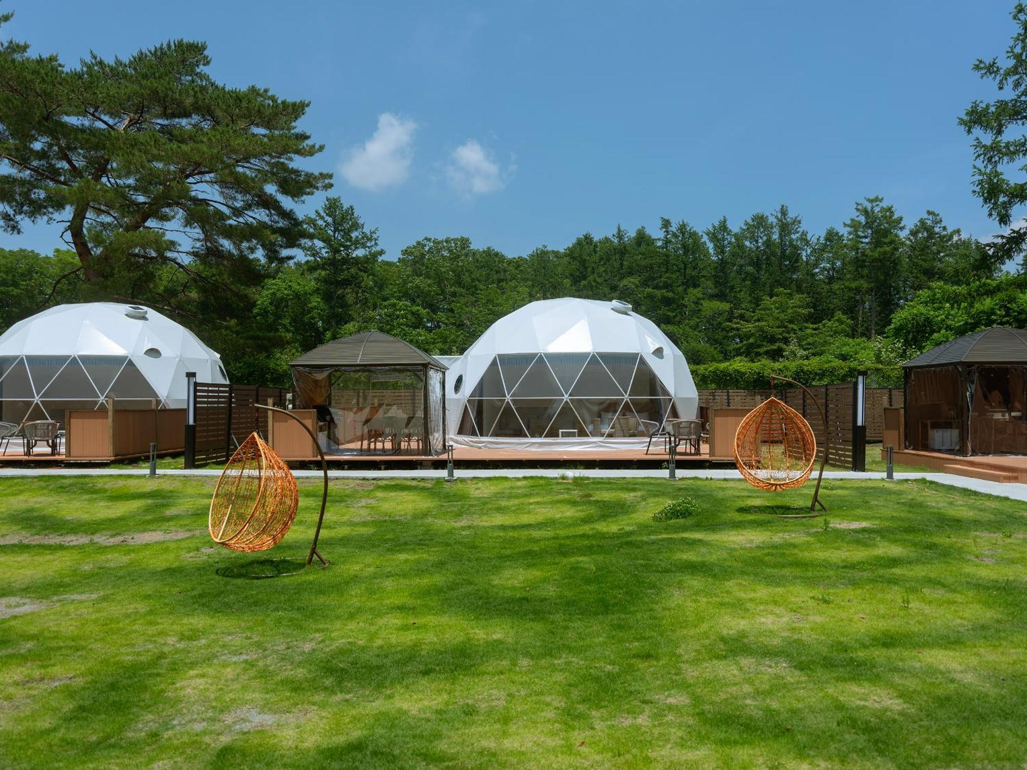 Gramercy Village 山中湖 Glamping &Sauna Яманакако Екстер'єр фото