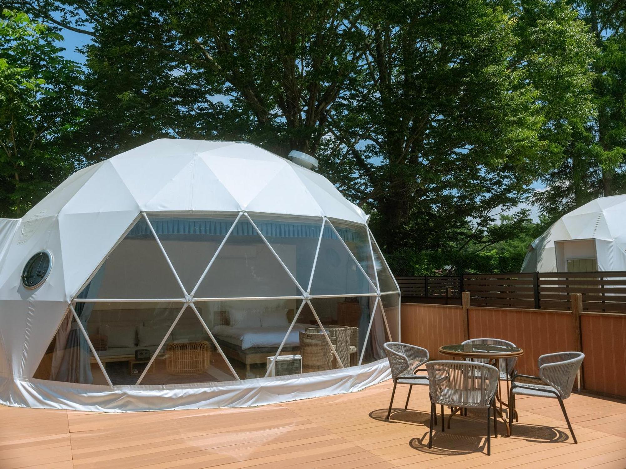 Gramercy Village 山中湖 Glamping &Sauna Яманакако Екстер'єр фото