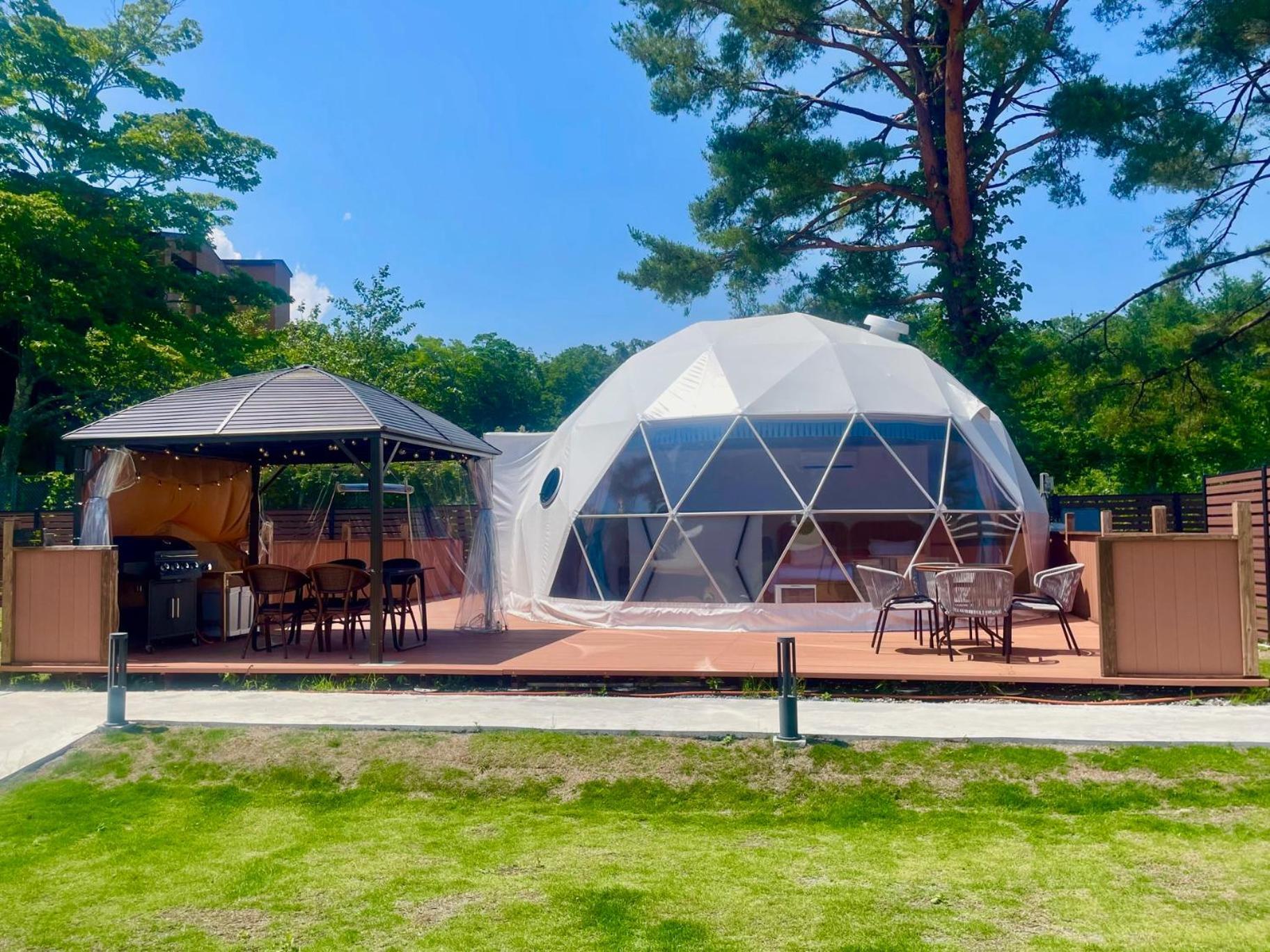 Gramercy Village 山中湖 Glamping &Sauna Яманакако Екстер'єр фото