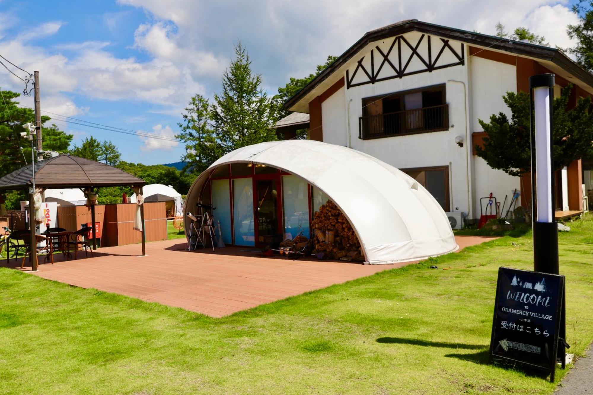 Gramercy Village 山中湖 Glamping &Sauna Яманакако Екстер'єр фото